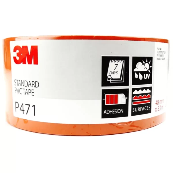 3M Vinyltejp P471 – Formbar Vinyltejp 48mm x 33m